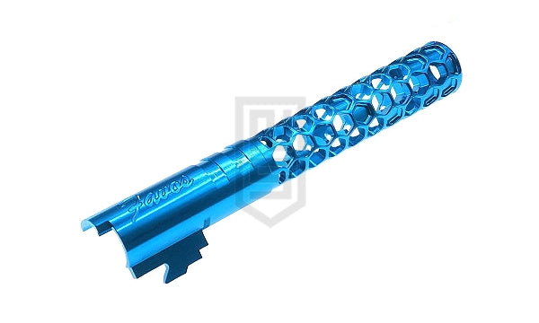 DR.BLACK TM Hi-CAPA 5.1シリーズ用 FAVOSアルミアウターバレル - アクア