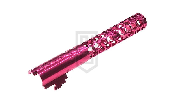 DR.BLACK TM Hi-CAPA 5.1シリーズ用 FAVOSアルミアウターバレル - マゲンタ