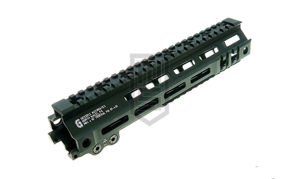 Zparts MK4 SMR ハンドガード(MARUI M4 GBBRシリーズ 10" 緑)