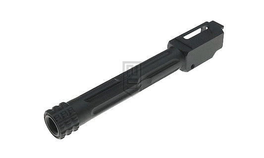 TTI Airsoft Umarex × Glock / VFC G17 Gen5用 固定式 アウターバレル(タイプ A)- 黒