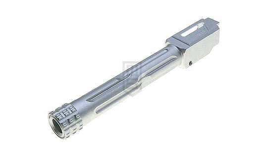 TTI Airsoft Umarex × Glock / VFC G17 Gen5用 固定式 アウターバレル(タイプ A)- シルバー