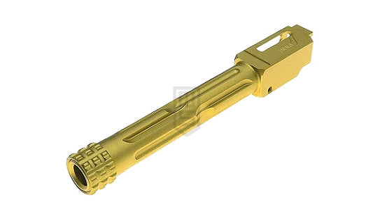 TTI Airsoft Umarex × Glock / VFC G17 Gen5用 固定式 アウターバレル(タイプ A)- ゴールド