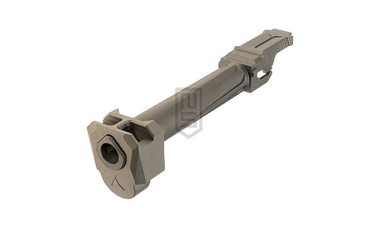 GunDay MARUI G17 Gen5 MOS用 R仕様 ツイスト式 アウターバレル & コンペンセイターセット - タン色(お取り寄)