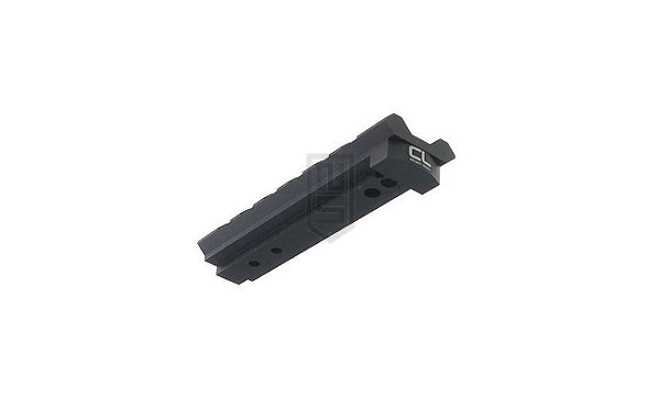 CLPD ARES M686シリーズ用 超スパーロー プロファイル レールマウント - 黒