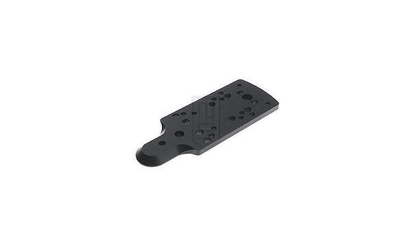 CLPD ARES M686シリーズ用 超スパーロー プロファイル ミニー レットドット マウント - 黒