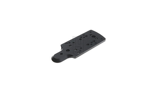 CLPD ARES M686シリーズ用 超スパーロー プロファイル ミニー レットドット マウント - 黒