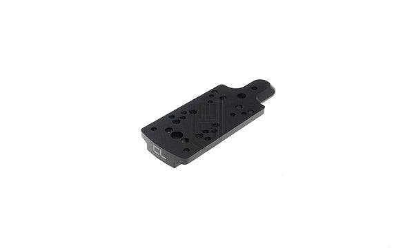 CLPD ARES M686シリーズ用 超スパーロー プロファイル ミニー レットドット マウント - 黒