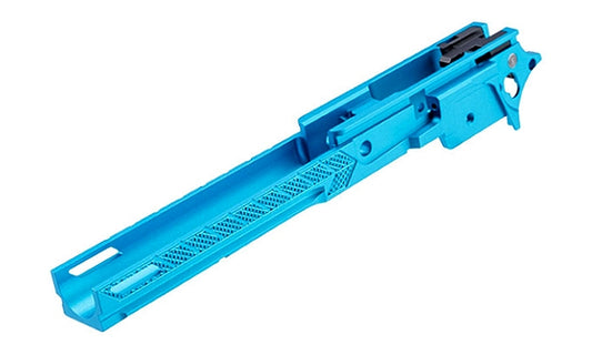 DR.BLACK マルイ Hi-CAPA 5.1用 CNCアルミフレーム Type F-05  - アクア