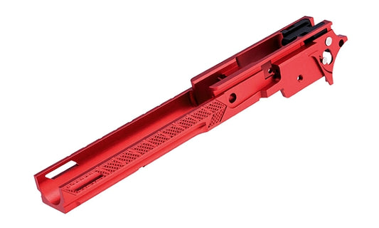 DR.BLACK マルイ Hi-CAPA 5.1用 CNCアルミフレーム Type F-05  - レット