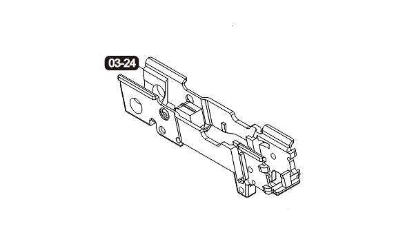 VFC M17 M18 純正パーツ #03-24(レシーバー)