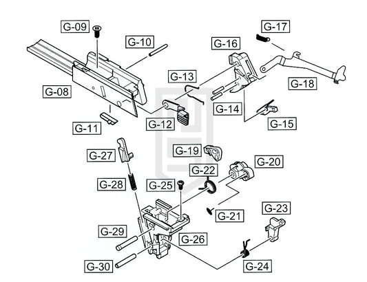 WE G-シリーズ (たん発) 純正パーツ ダイアグラム #2