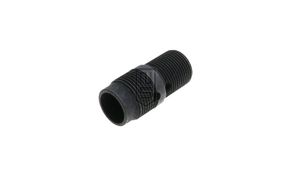 Zparts スチール フラッシュハイダーアダプター(1/2 inch 28 RH NF CW)