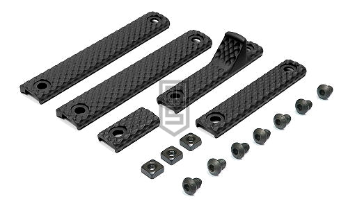 Viper KAC タイプ URX III レール カバー セット B - ブラック