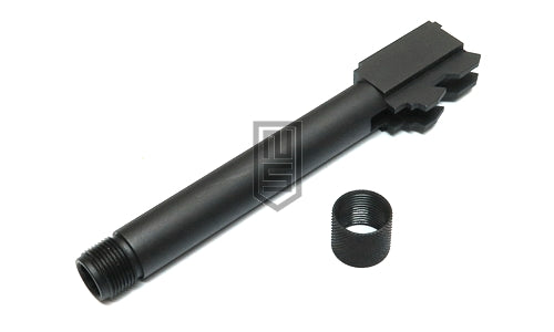 Guarder KSC G17 / G18C スチールス製レッド アウターバレル (14mm 逆ネジ) - 2015 Ver.