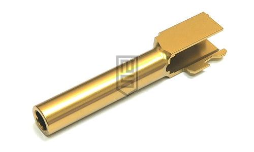 Guarder KJWORKS G23 CNC チタンゴールド アルミ製 アウターバレル - C Type ( G23 FBI )