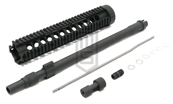 Zparts MK12 MOD1 ハンドガード セット(Marui M4 MWS GBB アルミバレル)