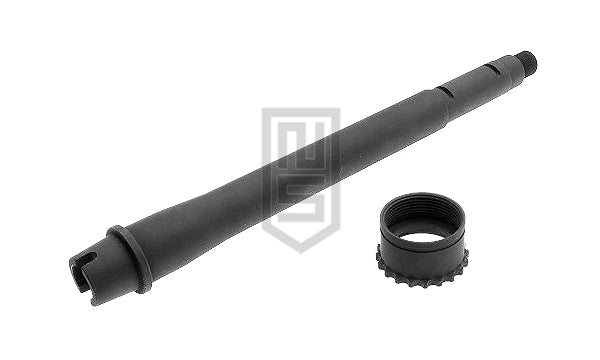 Zparts M4A1 スチール アウターバレル(Marui M4 MWS GBB 10.5 inch)