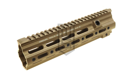 Zparts 416 SMR 10.5 inch ハンドガード(Zparts SYSTEMA / VIPER / VFC / TM タン色 レール付き)