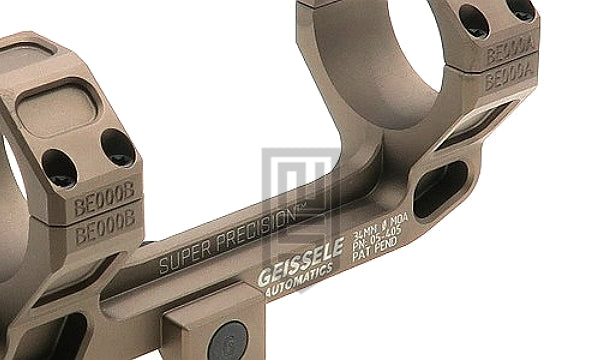 HAO G仕様 高精度 スコープマウント(34mm 1.54" タン色)