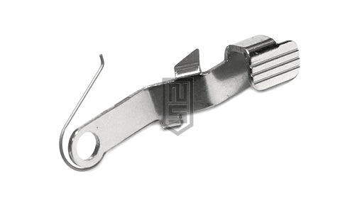 Guarder MARUI G19 / G17 Gen4 專用スチール製 スライドストップ(標準型) - SV