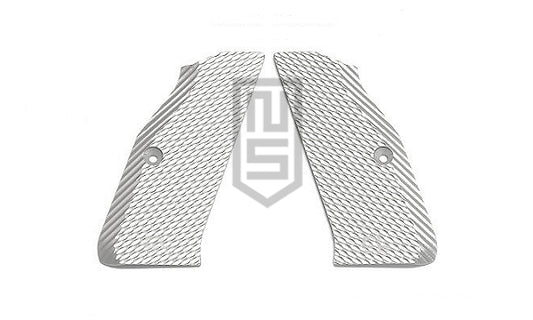 CLPD グリップ(KJWORKS CZ Shadow 2用 シルバー)