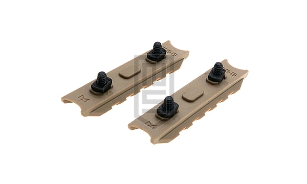 G&G M-LOK M1913 サイドレール セット(2枚 タン色)