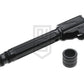 GunDay SIG / VFC M18用　フルート　ツイスト式　スチールアウターバレル（14mm）- 黒