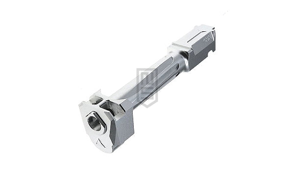 GunDay　ツイスト式　アウターバレル　＆　コンペンセイター　セット（Umarex / VFC G19X G45）- シルバー（お取り寄）