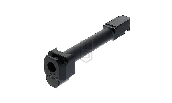 GunDay PMM仕様　ツイスト式　アウターバレル & コンペンセイターセット - G17サイズ - タイプC - 黒
