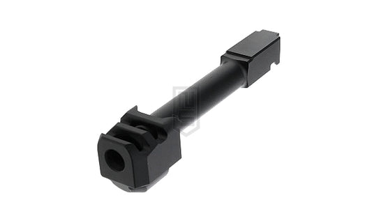 GunDay PMM仕様　ツイスト式　アウターバレル & コンペンセイターセット - G19サイズ - タイプB - 黒