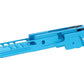 DR.BLACK マルイ Hi-CAPA 5.1用 3.9" CNCアルミフレーム Type F-04 - アクア