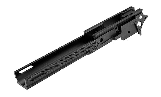 DR.BLACK マルイ Hi-CAPA 5.1用 CNCアルミフレーム Type F-05  - ブラック