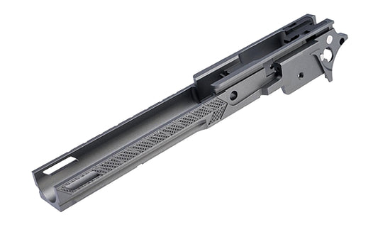 DR.BLACK マルイ Hi-CAPA 5.1用 CNCアルミフレーム Type F-05 - グレー