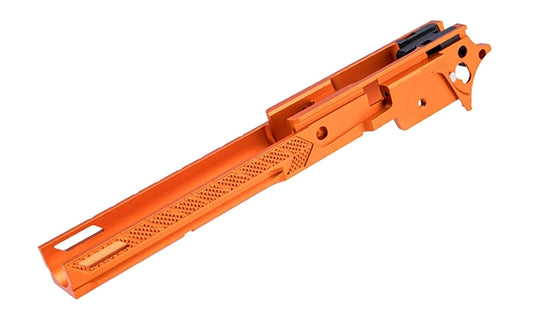 DR.BLACK マルイ Hi-CAPA 5.1用 CNCアルミフレーム Type F-05  - オレンジ