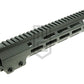 Zparts MK16 SMR ハンドガード（MARUI M4 GBBRシリーズ　10.5"　灰緑　Zpartsアウターバレル必要）