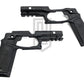 AW Custom Cybergun / WE 1911 用グリップレールシステムキット（黒）